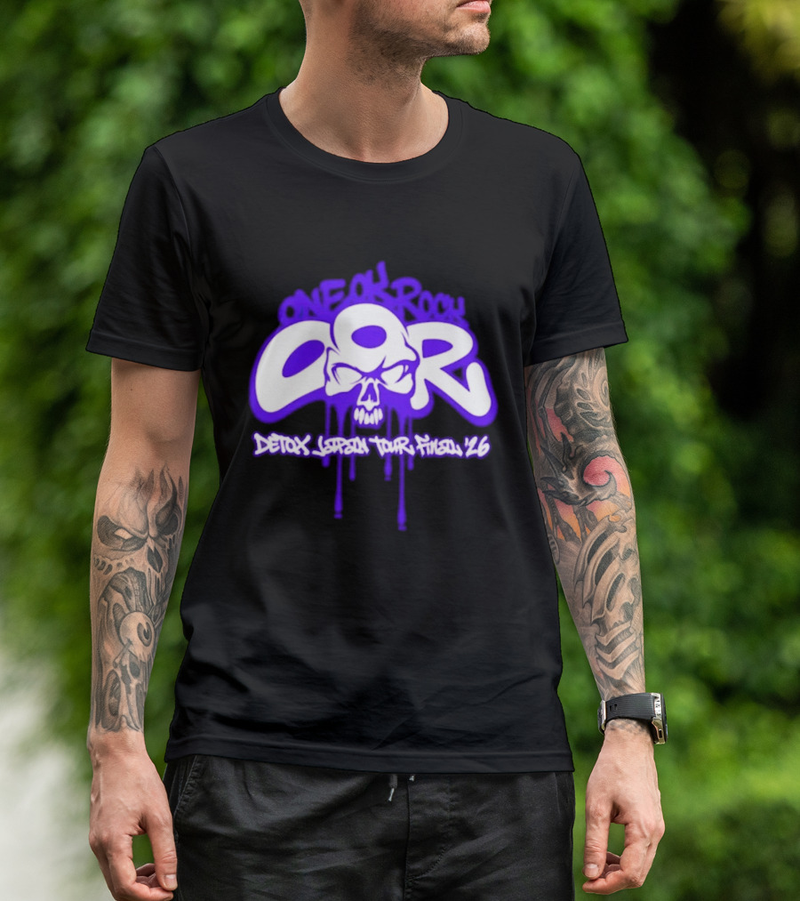 One Ok Rock Cor Skull Detox Japan Tour Final '26 T-Shirt