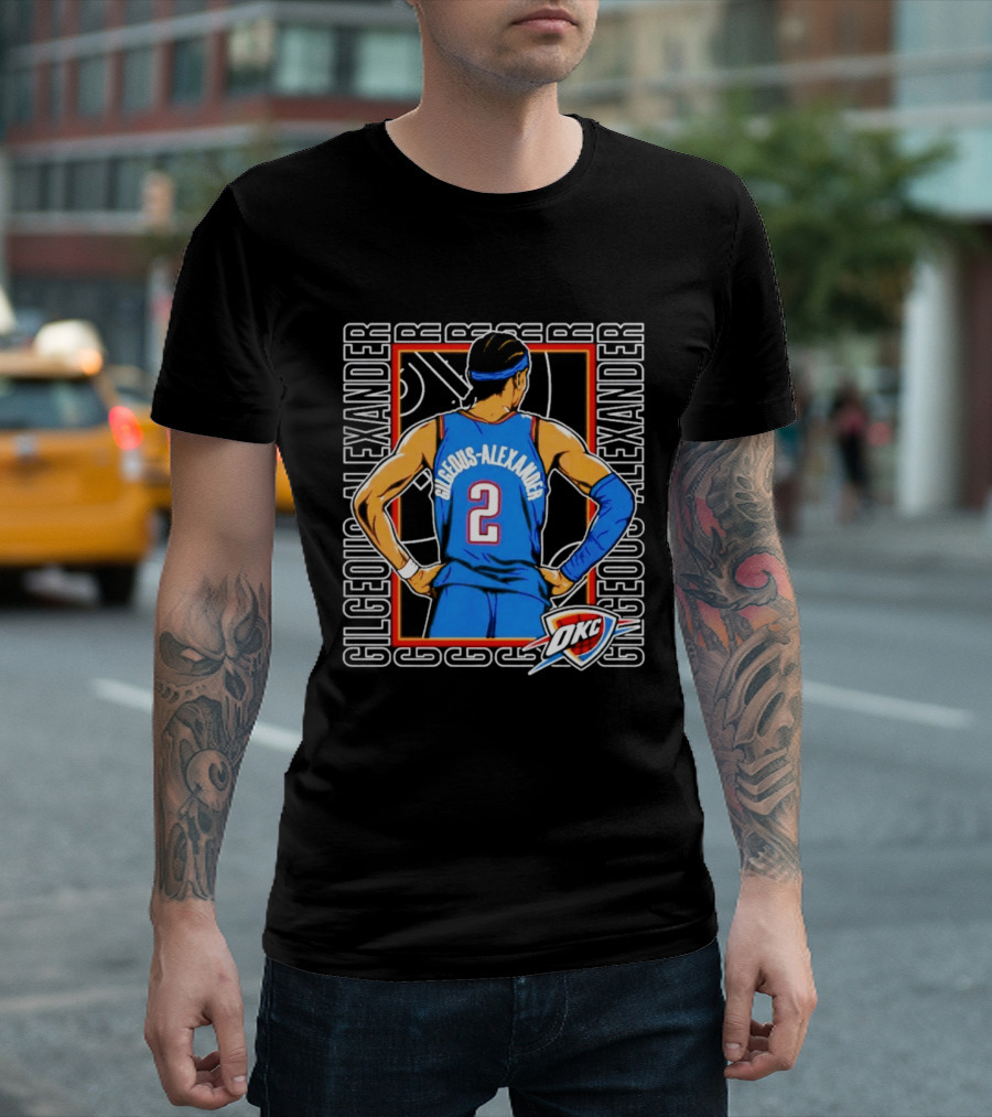 Shai Gilgeous Alexander 2 Oklahoma City Thunder NBA Gilgeous Alexander T-Shirt
