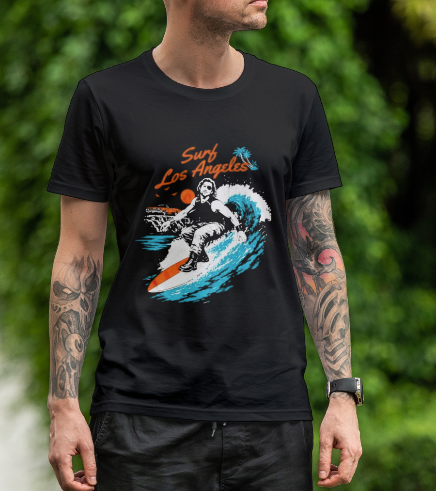 Surf Los Angeles Snake Plissken Escape From New York T-Shirt