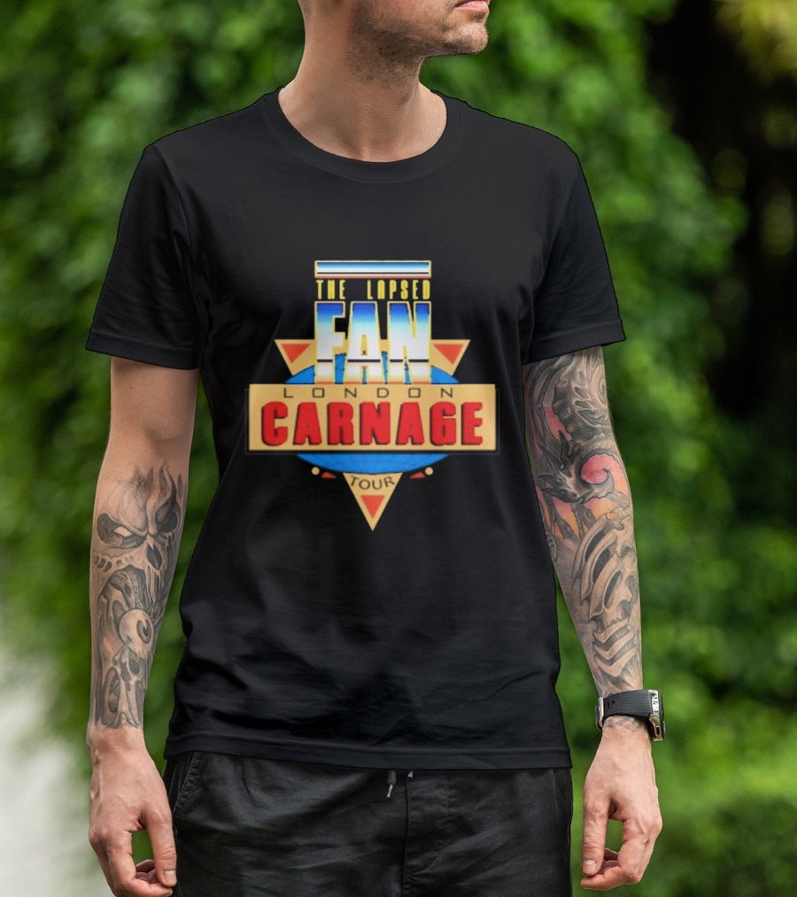 Lapsed Fan Carnage Tour T-Shirt