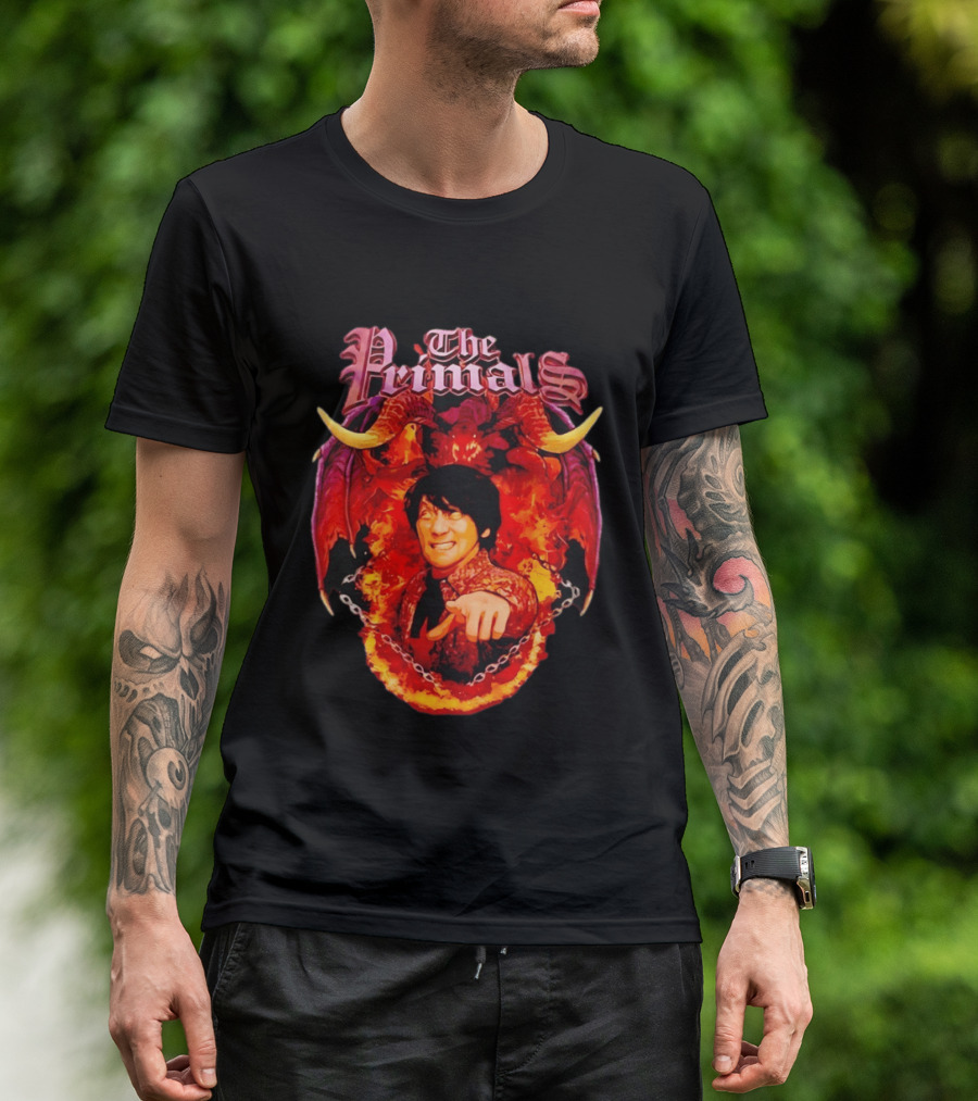 The Primals Naoki Yoshida Yoshi P Final Fantasy XIV Eorzea Square Enix Flame T-Shirt