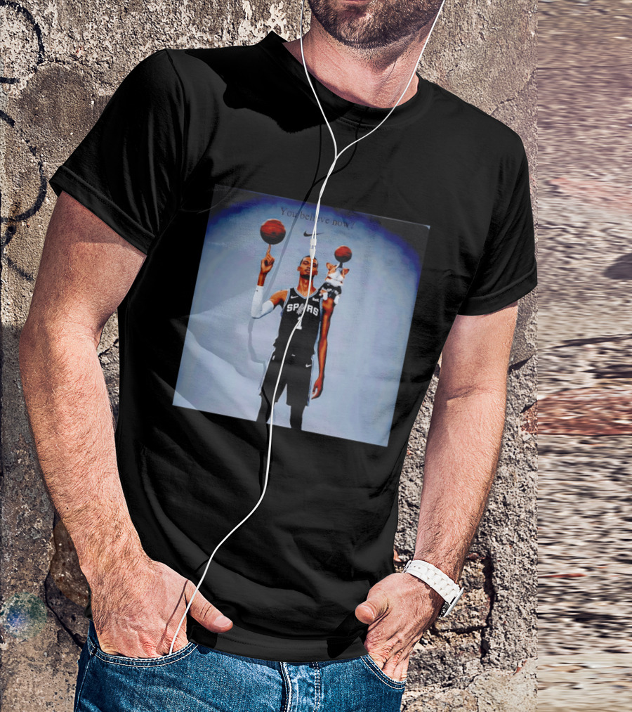 Victor Wembanyama NBA San Antonio Spurs Corgi You Believe Now T-Shirt