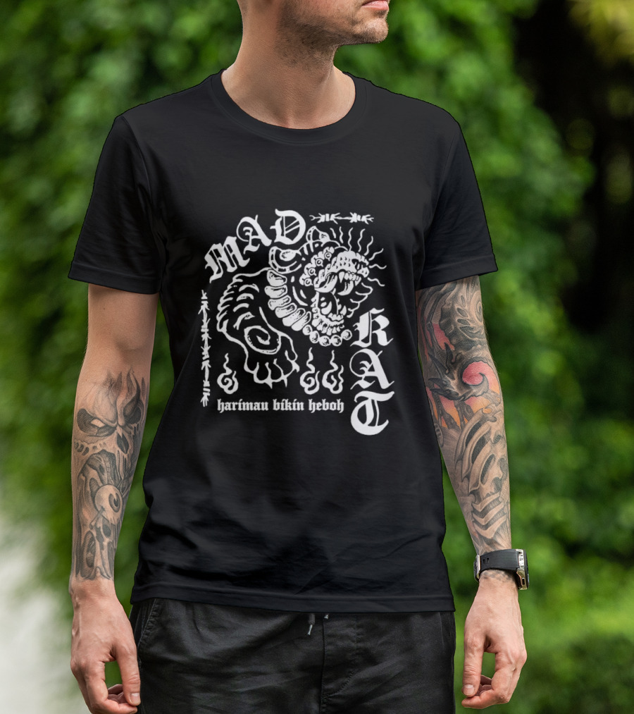 Mad Rat Harimau Bikin Heboh T-Shirt