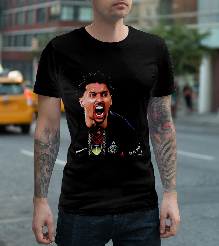 Paris Saint Germain Marquinhos Passionate Expression T-Shirt