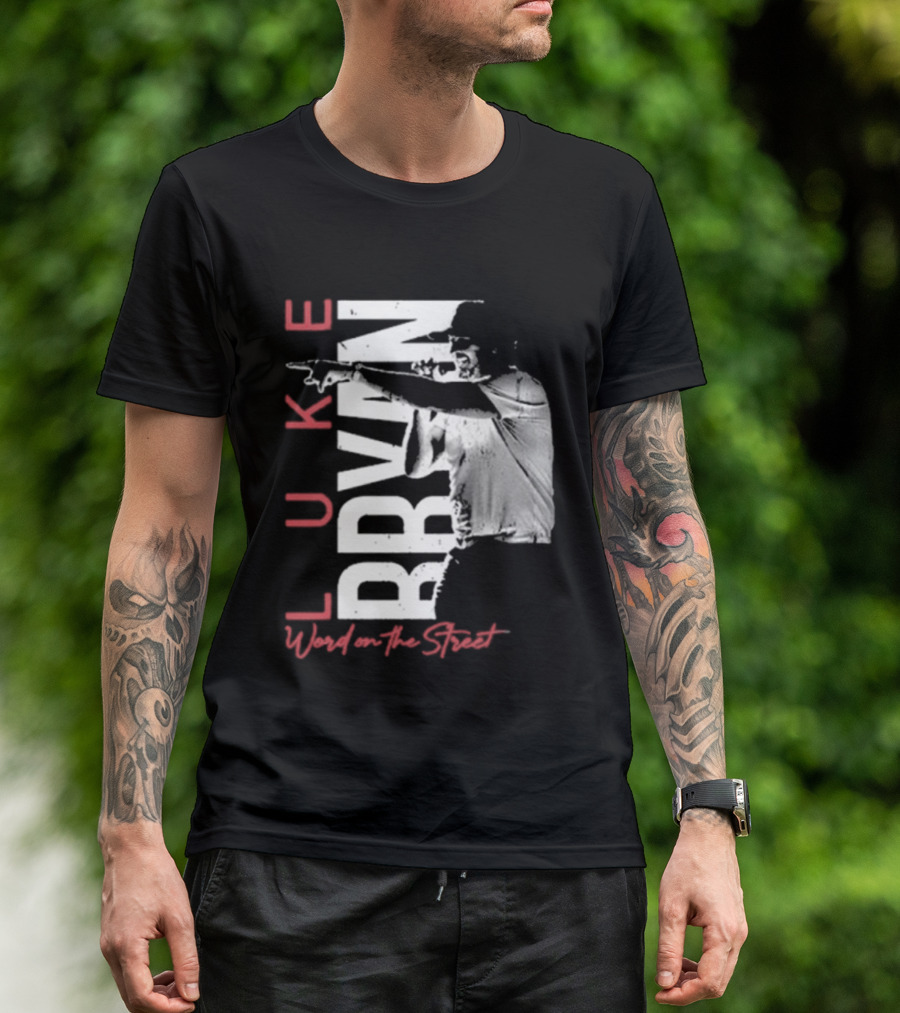 Luke Bryan Word On The Street Tour Merchandise T-Shirt