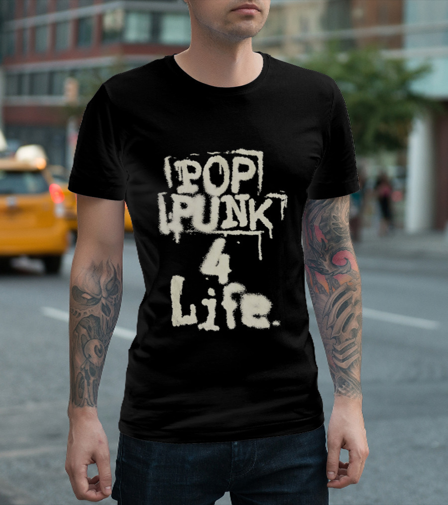 Pop Punk 4 Life Graffiti T-Shirt