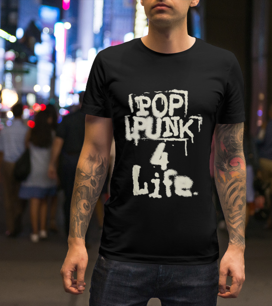 Pop Punk 4 Life Graffiti T-Shirt