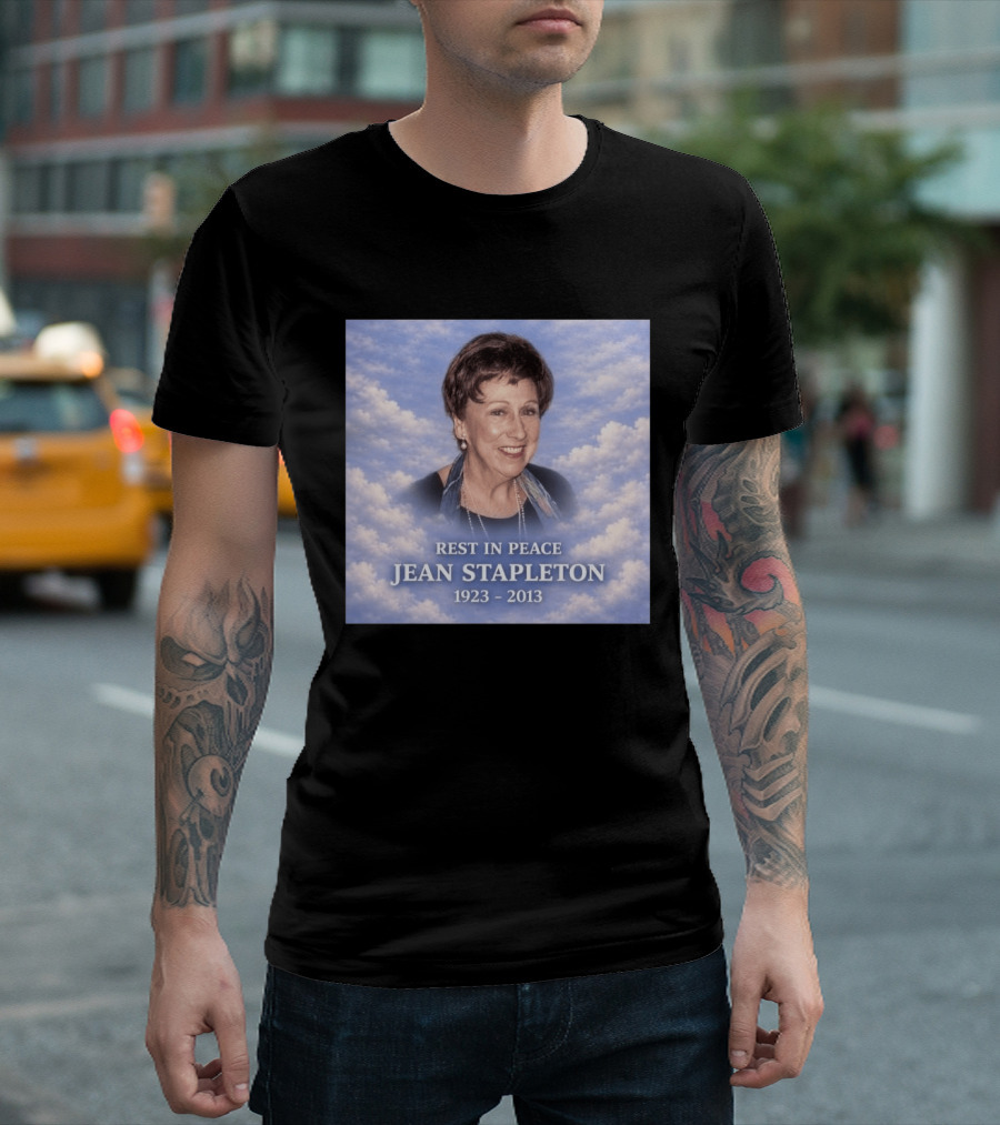 Rest In Peace Jean Stapleton 1923 2013 Memorial Image T-Shirt