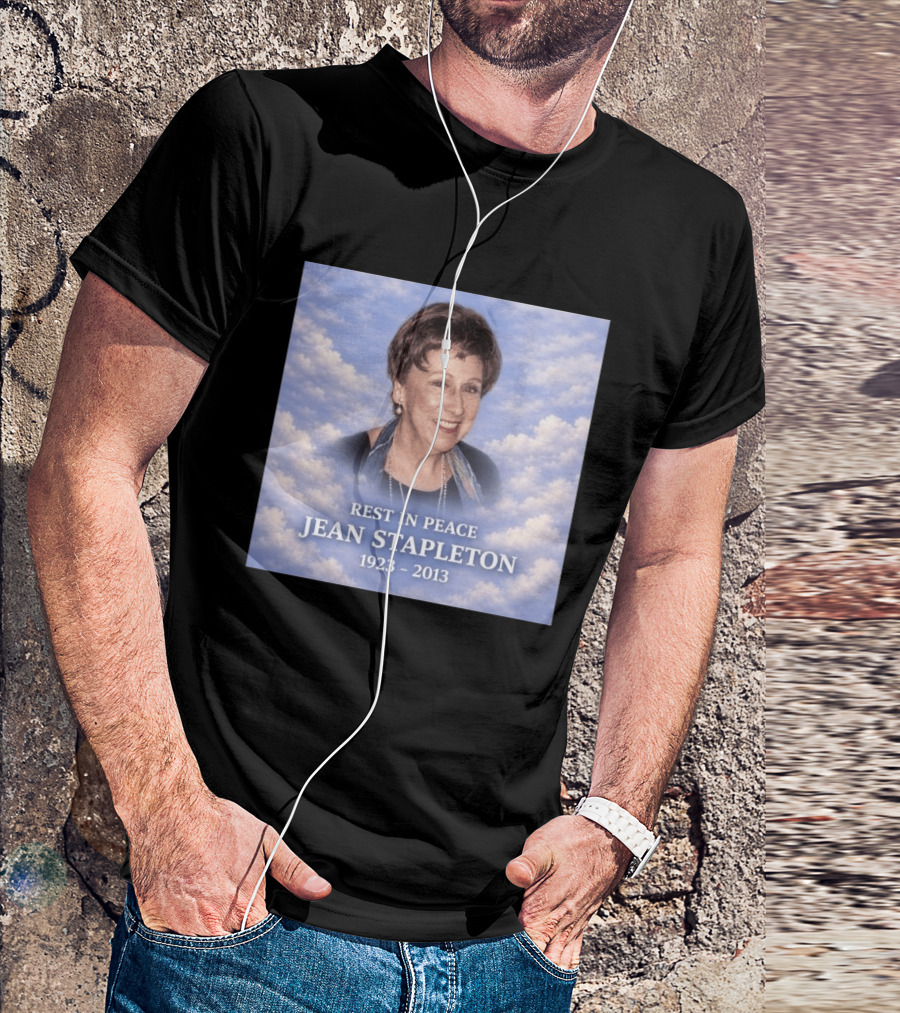Rest In Peace Jean Stapleton 1923 2013 Memorial Image T-Shirt
