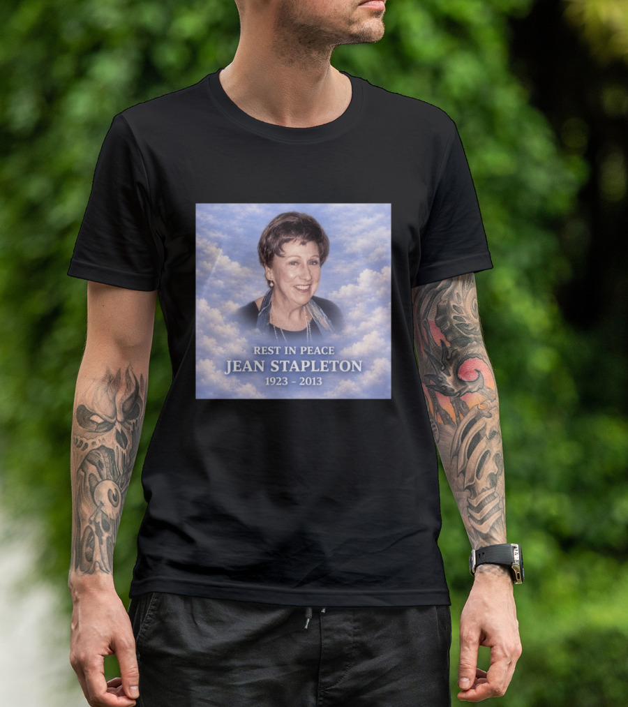 Rest In Peace Jean Stapleton 1923 2013 Memorial Image T-Shirt