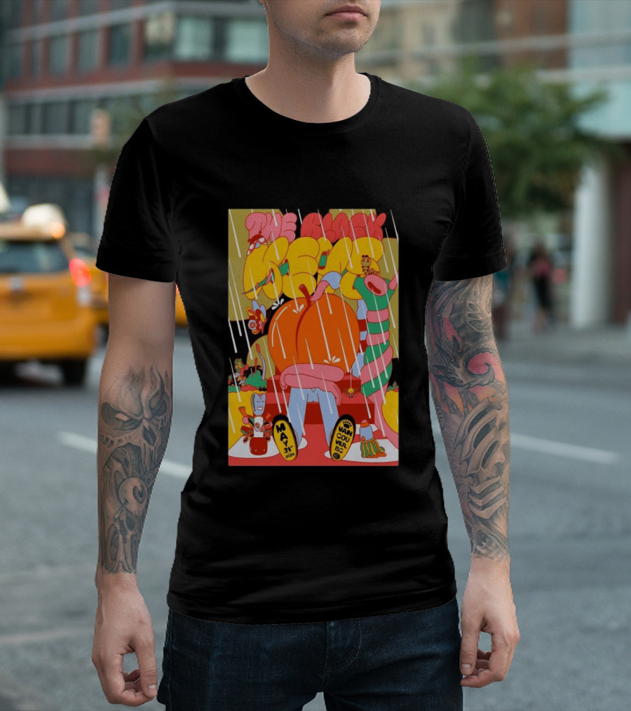The Black Keys Vancouver May 31 2026 Concert Psychedelic Rain T-Shirt