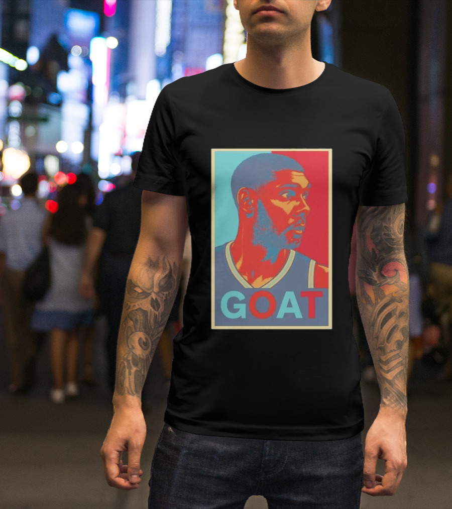 GOAT Tim Duncan San Antonio Spurs T-Shirt