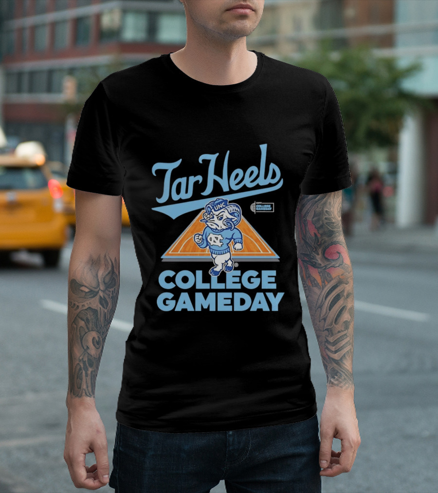 UNC Tar Heels College Gameday Basketball Rams T-Shirt