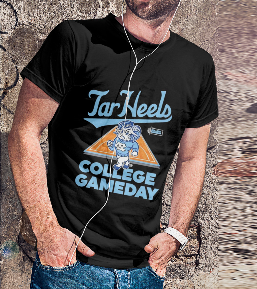 UNC Tar Heels College Gameday Basketball Rams T-Shirt