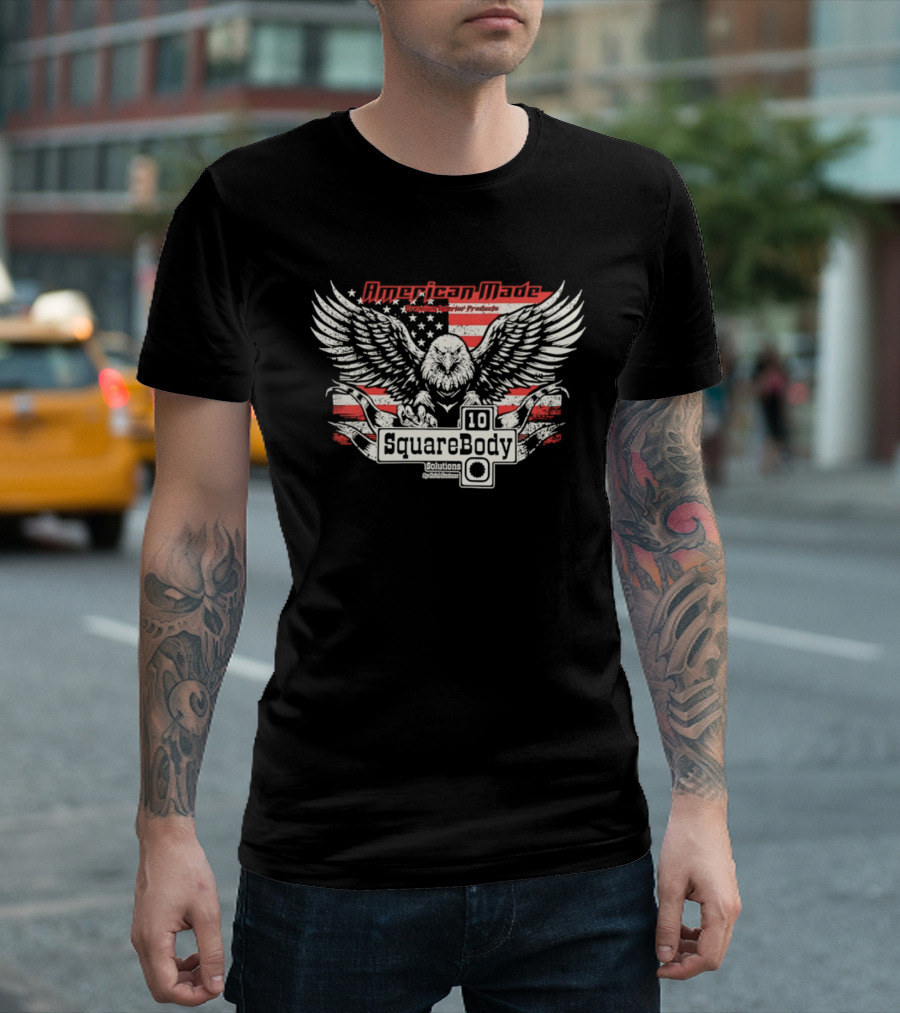 American Made Interior Products SquareBody 10 Knish Kustomz Eagle T-Shirt