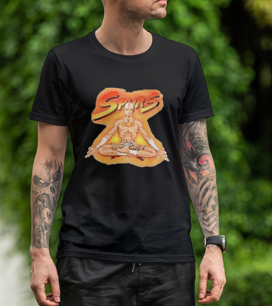 San Antonio Spurs Avatar Aang T-Shirt