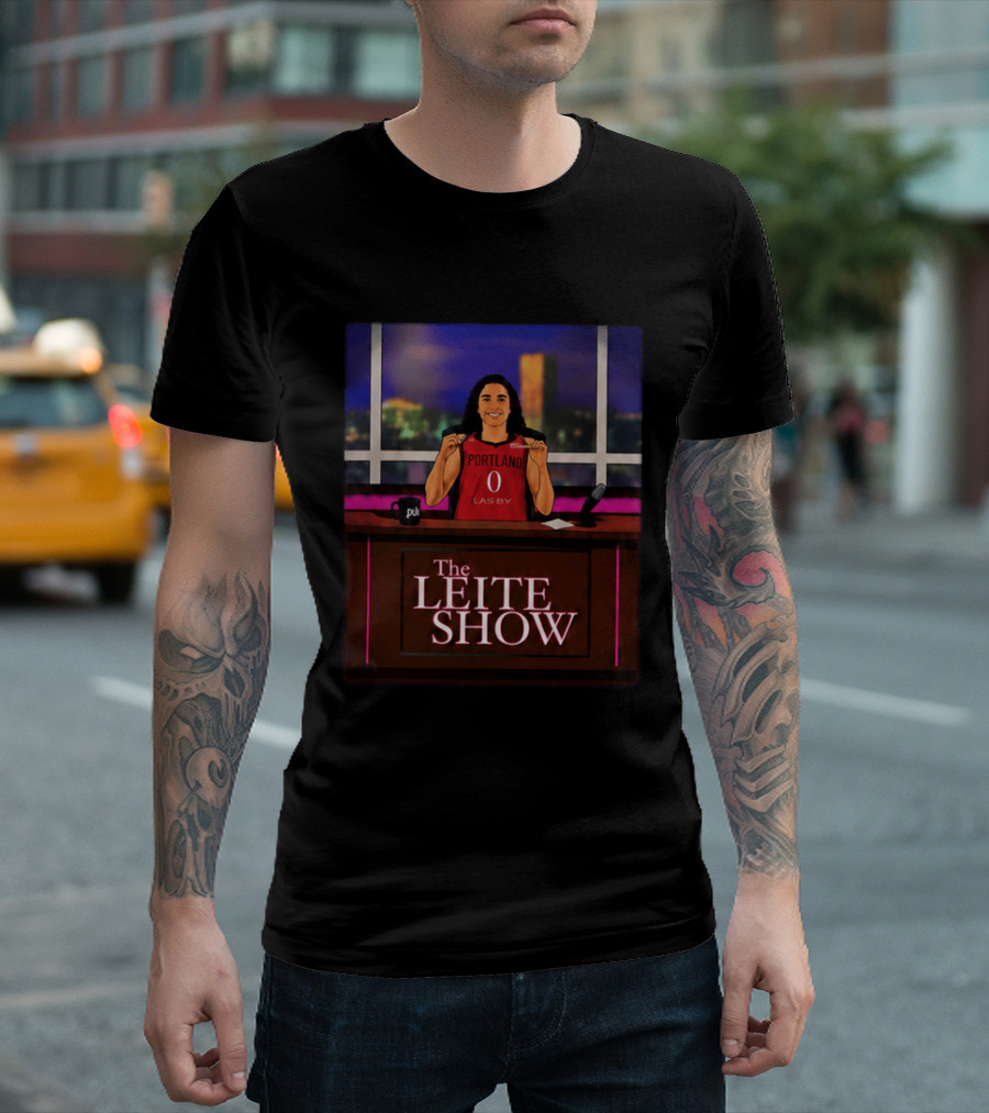 The Leite Show Portland LASB Fire Sarah Ashlee Barker T-Shirt