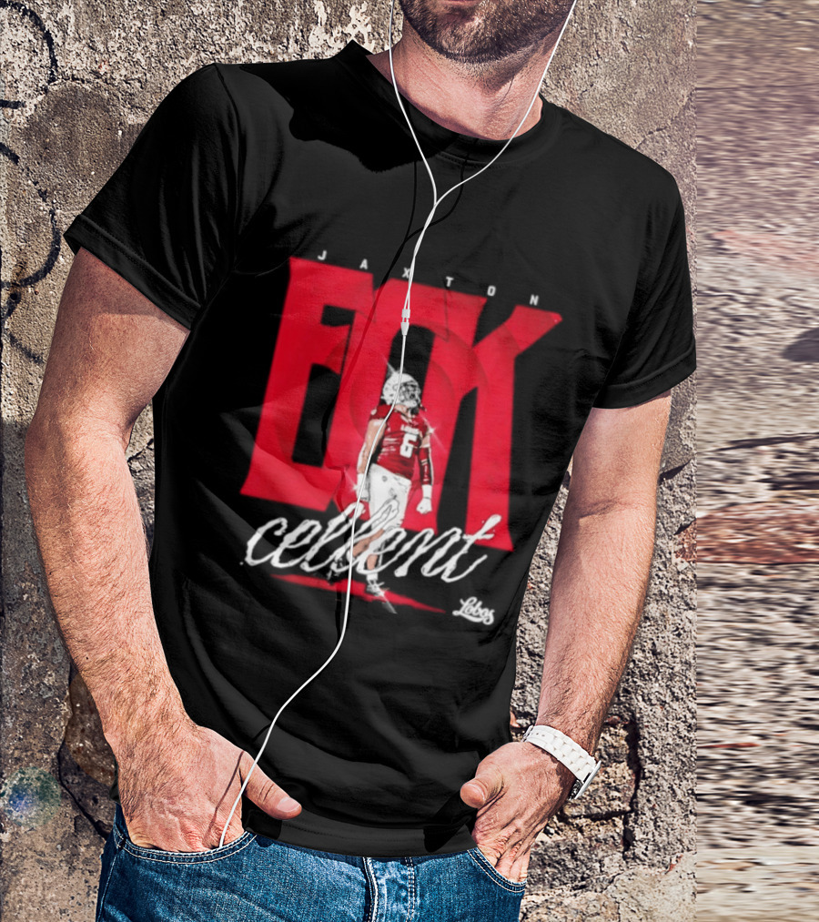 Eck Cellemt New Mexico Football Jaxton T-Shirt