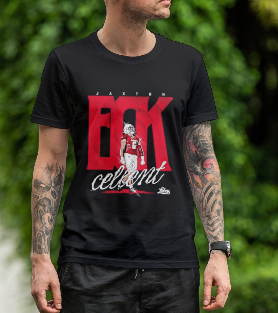 Eck Cellemt New Mexico Football Jaxton T-Shirt