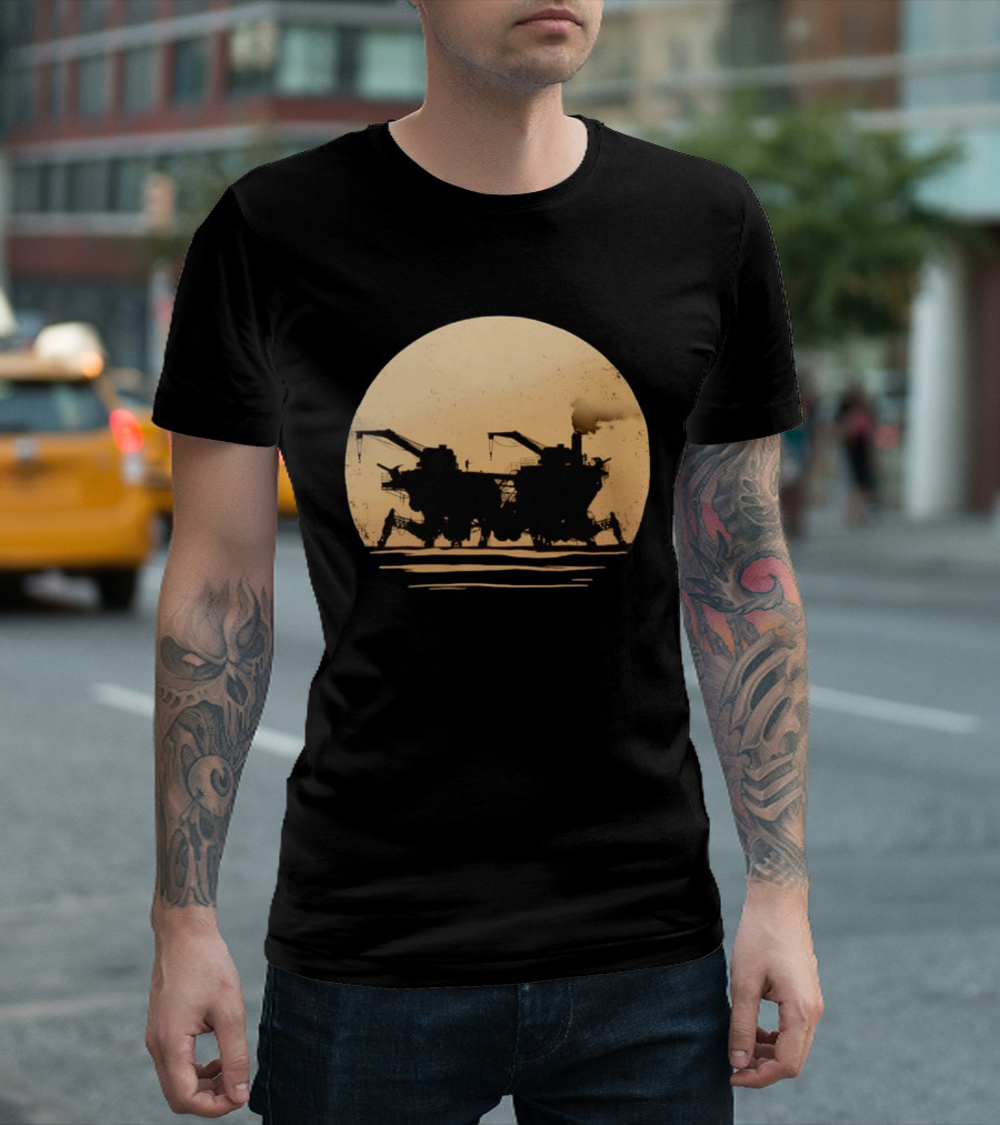 Mortal Engines Walking City Travel Machine Industrial Scene T-Shirt