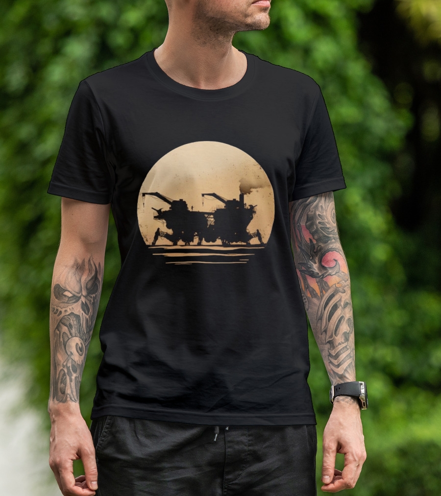 Mortal Engines Walking City Travel Machine Industrial Scene T-Shirt
