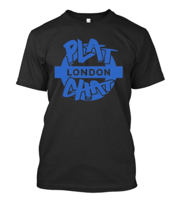 Plat Chat London Blue Roundel T-Shirt