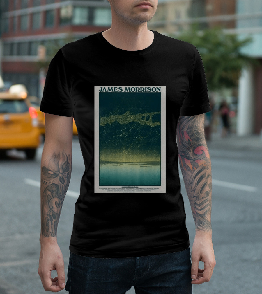 James Morrison Undiscovered Tour 2026 Retro Aesthetic T-Shirt