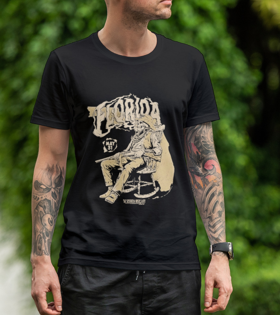 Florida Whiskey Myers May 31 2026 MIDFLORIDA Credit Union Amphitheatre Tampa T-Shirt