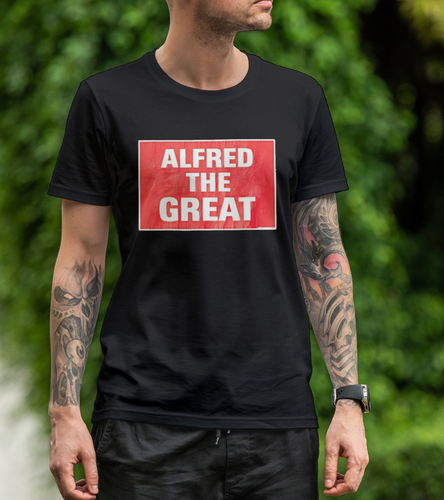 Alfred The Great Bold Red T-Shirt