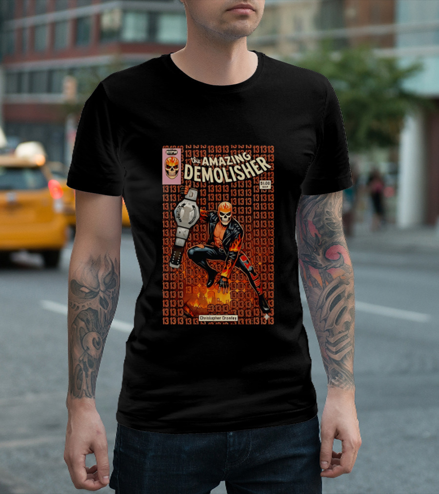 Ghost Rider The Amazing Demolisher Comic Cover Christopher Danley 13 13 13 T-Shirt