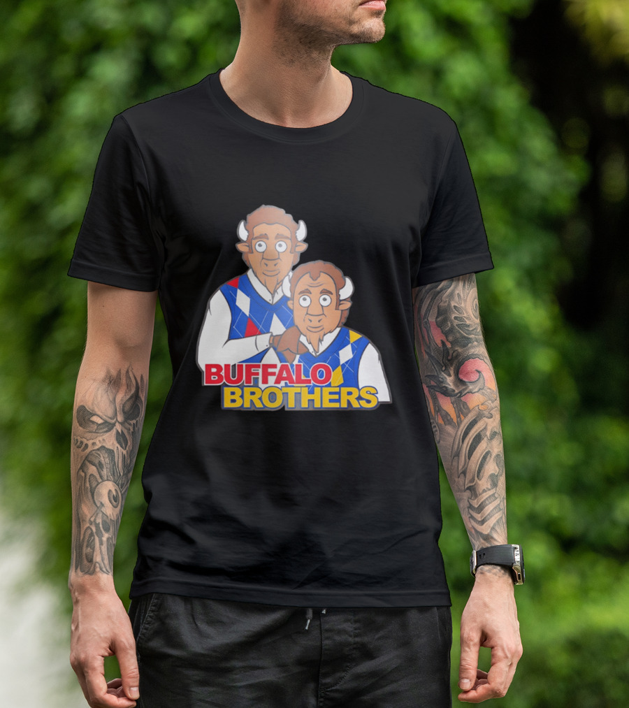 Buffalo Brothers Buffalo Bills Football 2026 Cartoon T-Shirt