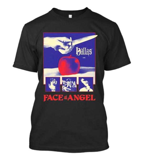 Hallas Face Of An Angel Album Heavy Metal Rock Band Music T-Shirt