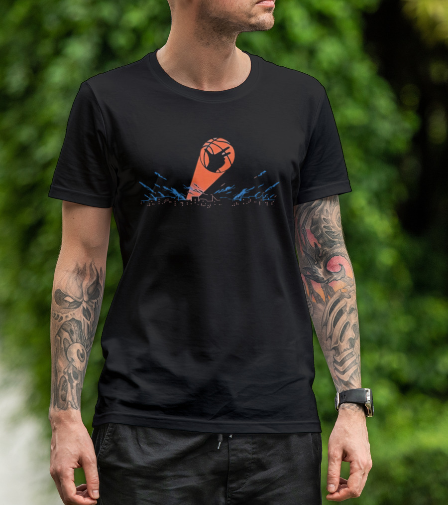 New York Knicks Superhero Basketball Smash NBA Fan Gear T-Shirt