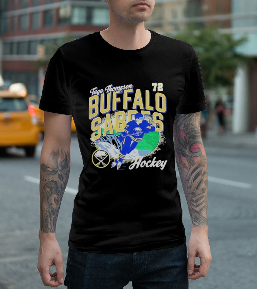 Tage Thompson 72 Buffalo Sabres Hockey NHL Team Player T-Shirt