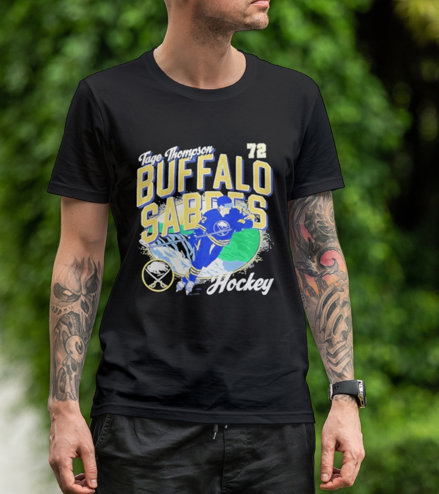 Tage Thompson 72 Buffalo Sabres Hockey NHL Team Player T-Shirt