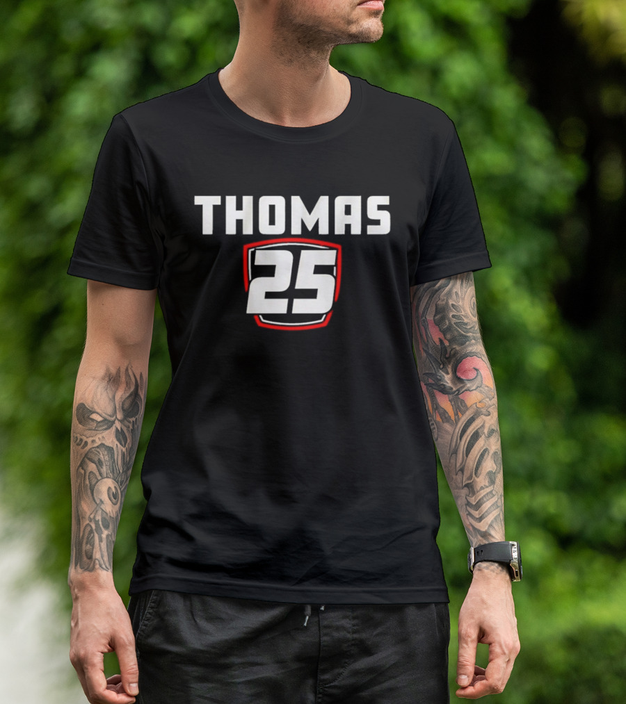 Thomas 25 Sports Team Orange T-Shirt