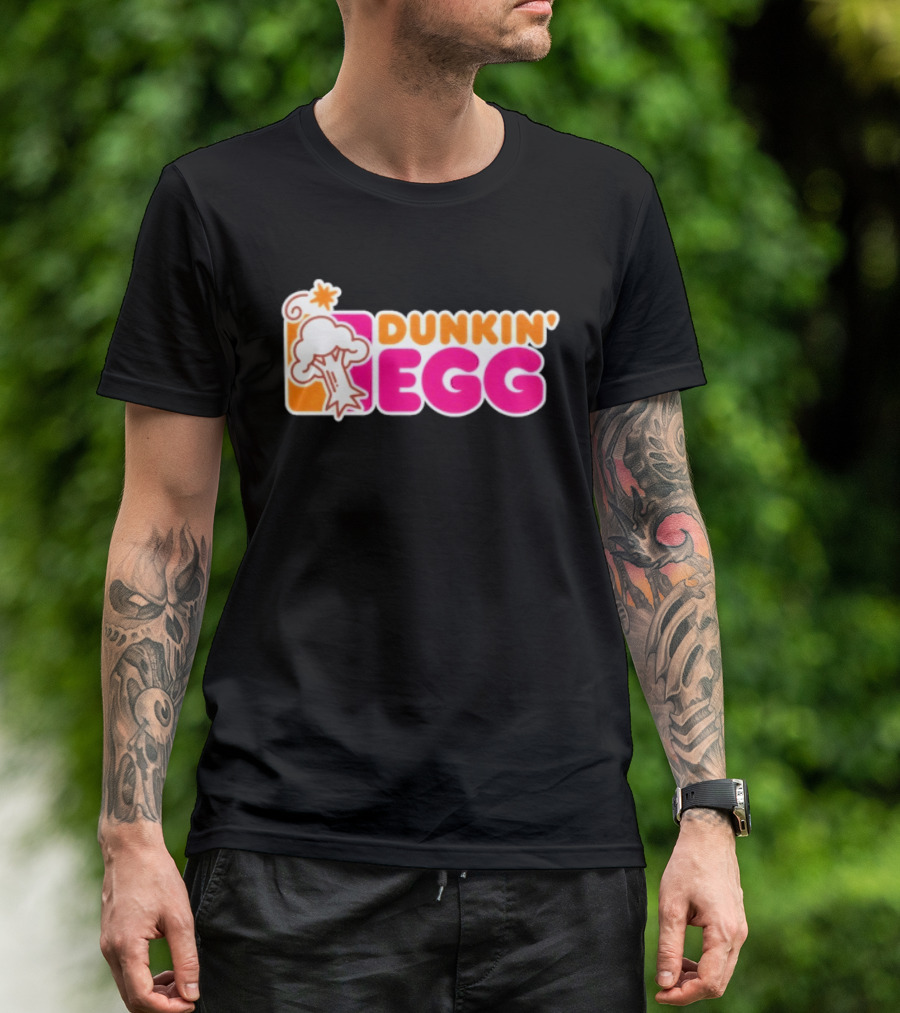 Dunkin' Egg Dunkin' Donuts Tree Explosion T-Shirt