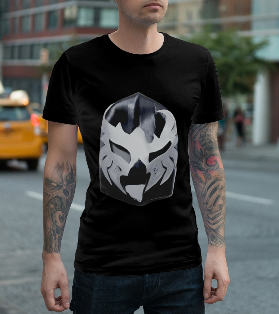Kanye West Yeezy YZY Bully Mask Lucha Libre T-Shirt