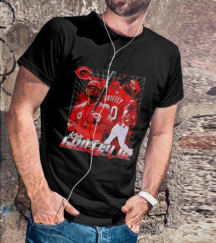 Ken Griffey Jr Cincinnati Reds Baseball Player 30 Reds Griffey T-Shirt