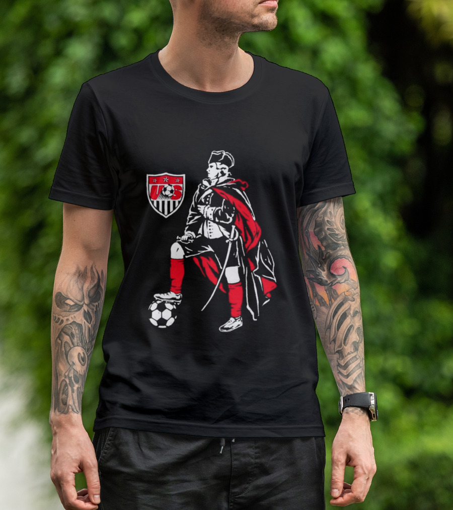 George Washington US Soccer 500 Level GV Cotton Iconic Sports T-Shirt