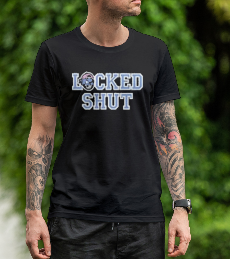 Locked Shut Steel Spine Won't Crack T-Shirt