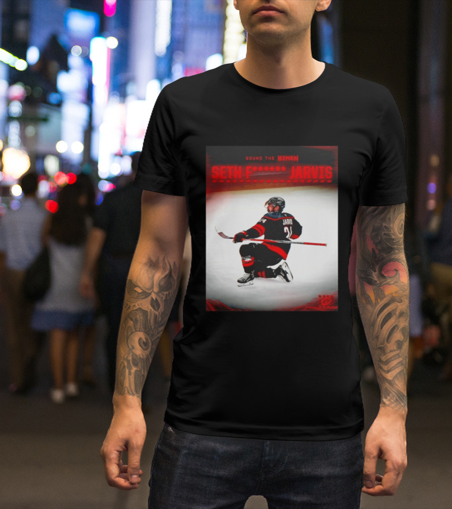 Sound The Siren Seth Jarvis Carolina Hurricanes T-Shirt