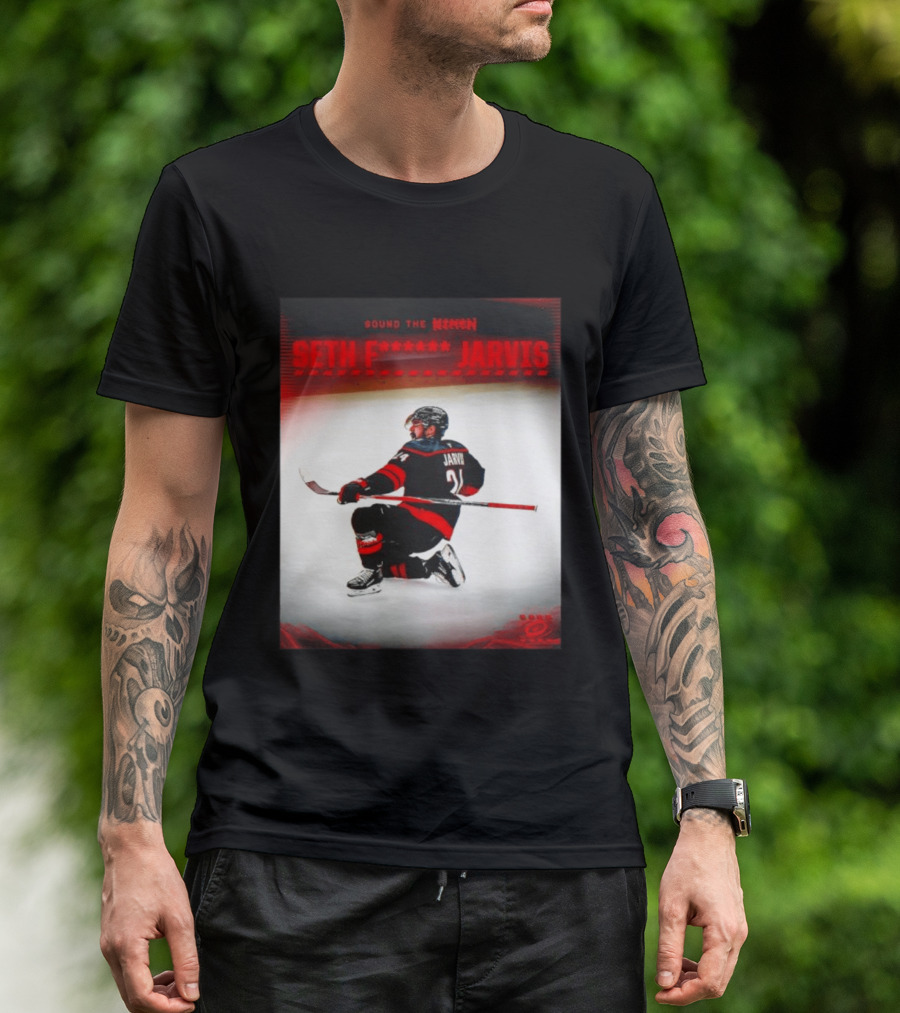 Sound The Siren Seth Jarvis Carolina Hurricanes T-Shirt
