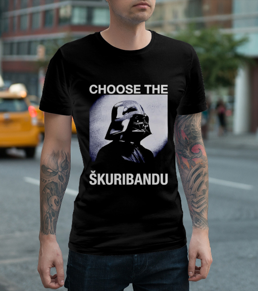 Darth Vader Star Wars Choose The Škuribandu T-Shirt