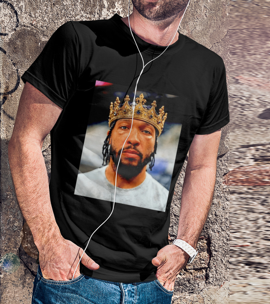 Jalen Brunson King New York Knicks Crown T-Shirt