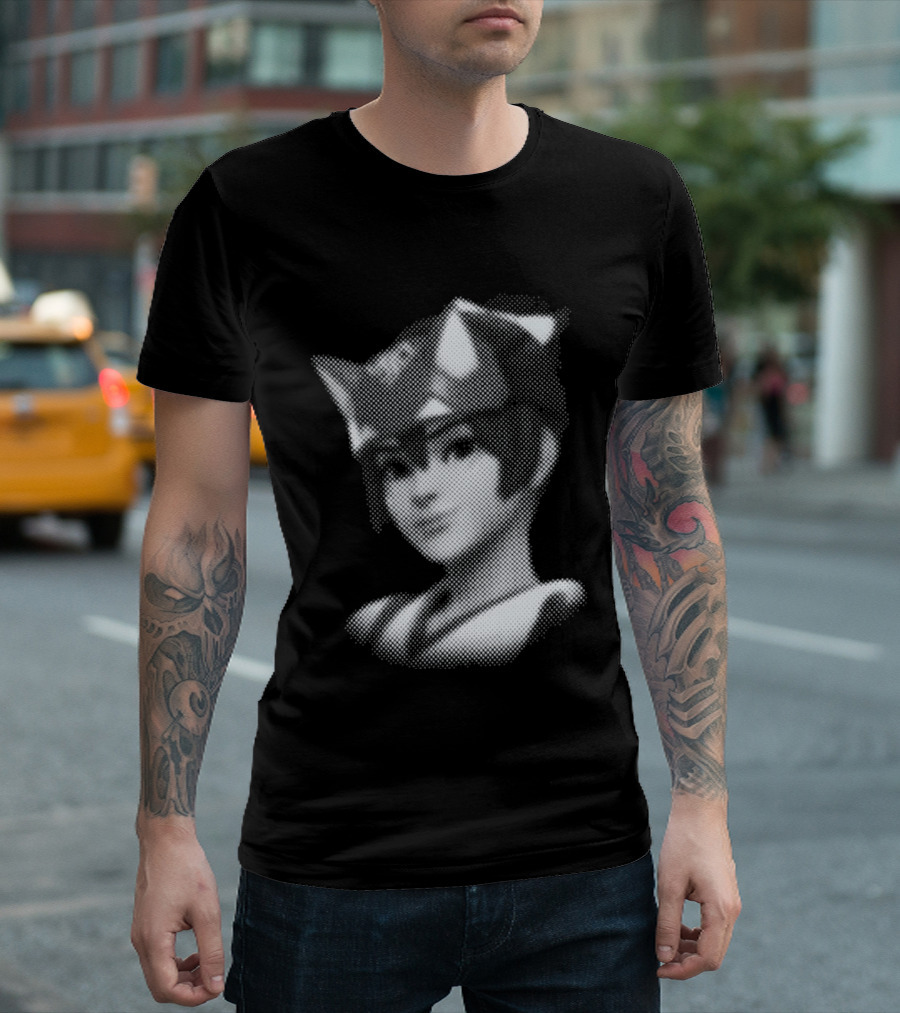Kiriko Over 2 Halftone T-Shirt
