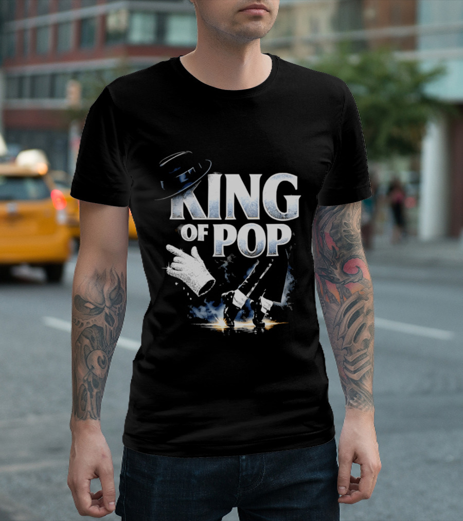 King Of Pop Iconic Hat And Glove T-Shirt