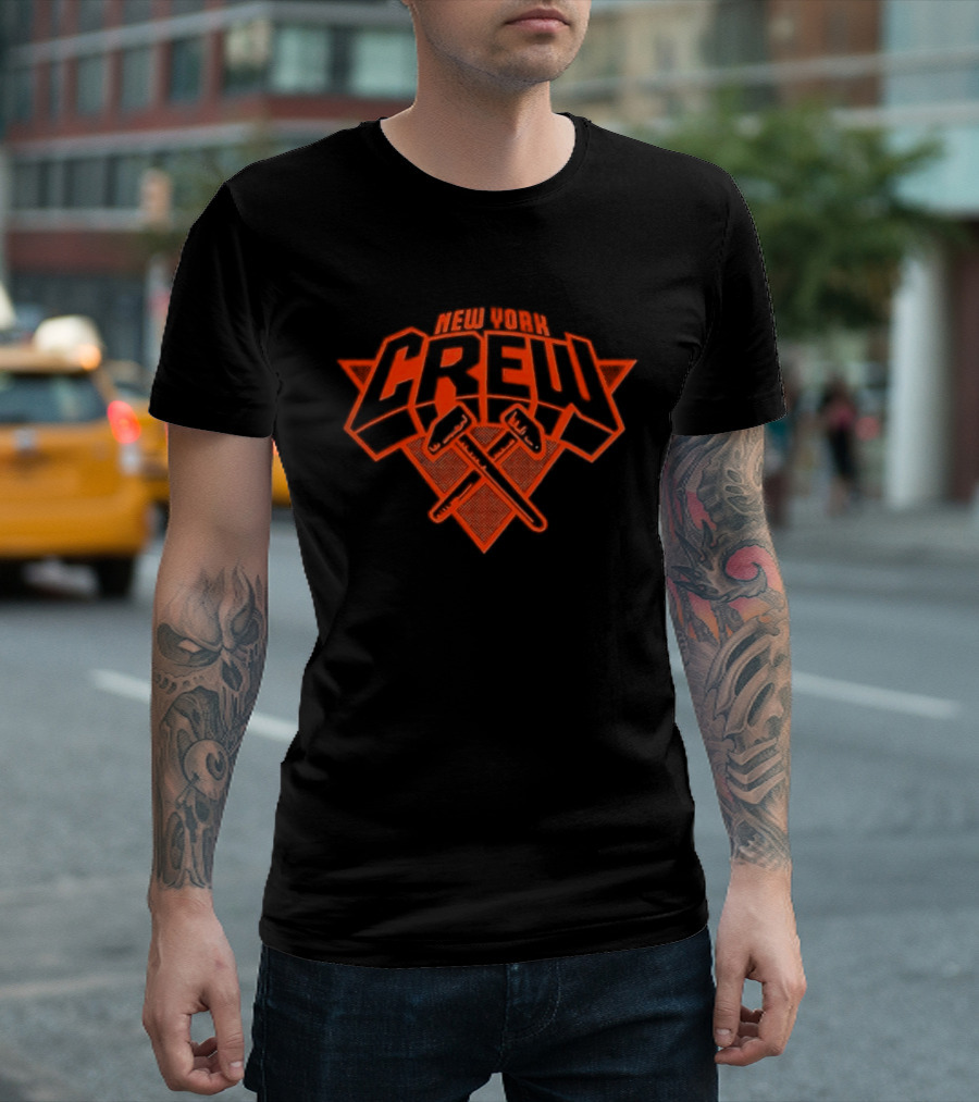 New York Crew Crossed Hammers T-Shirt