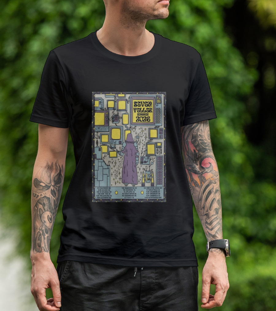 Seven Teller Summer 2026 Baltimore MD Tour June 4 T-Shirt