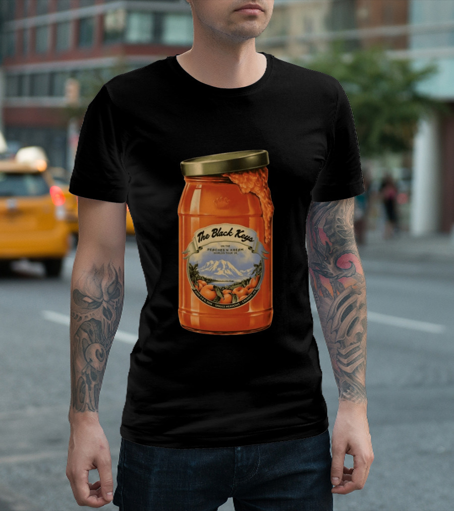 The Black Keys Peaches N Kream World Tour 2026 Spruce Meadows Calgary June 5 6 T-Shirt
